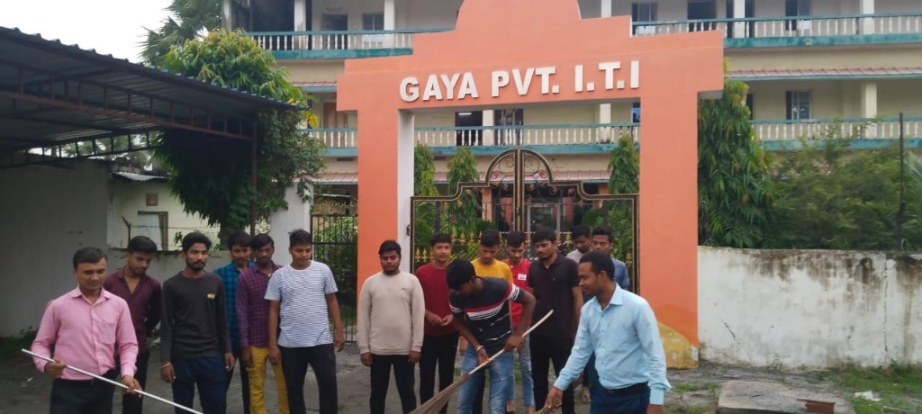 Swachhata Cleanliness Drive - Gaya Pvt ITI