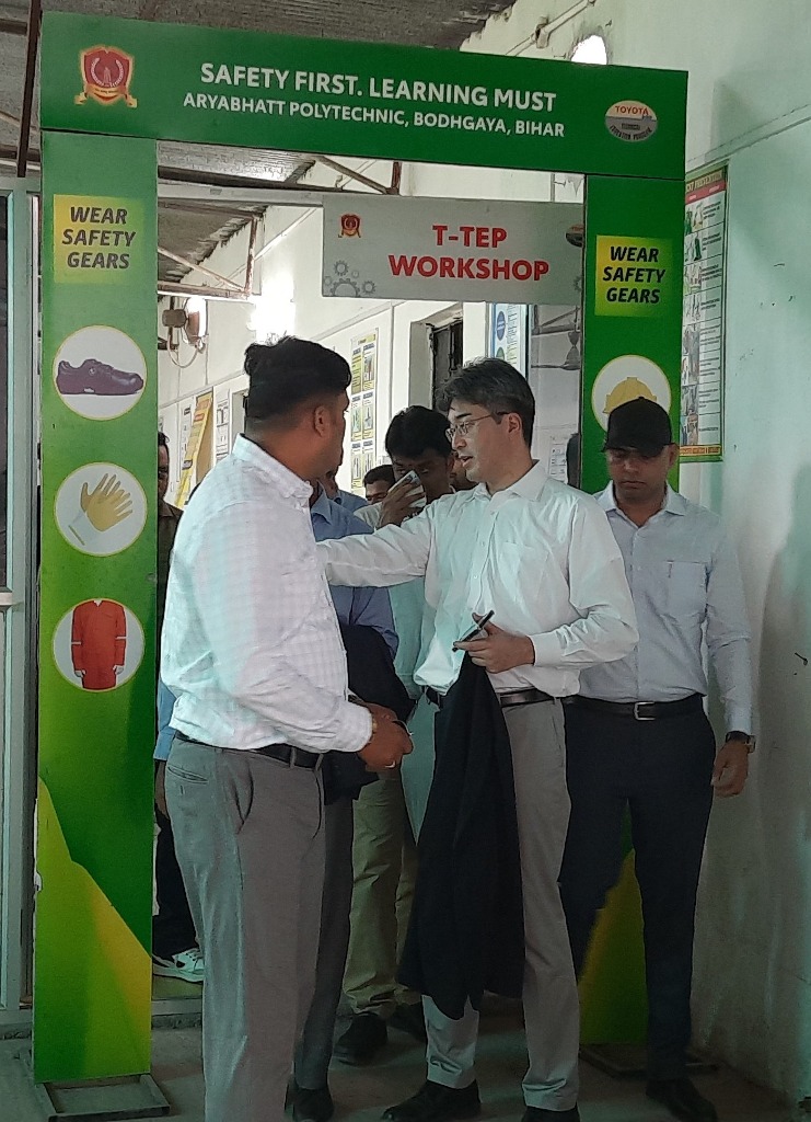 Toyota T-TEP Workshop - Gaya Pvt ITI